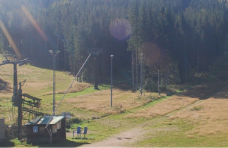 Obraz podglądu z kamery internetowej Albrechtice v Jizerských horách - skiresort